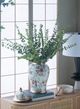 A & B Home Gold/White Ginger Jar-5