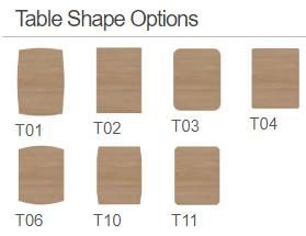 Country View Woodworking Customizable Gillette Sap Cherry Top 54" Dining Table with 2-Leaves and Brown Maple Base-2