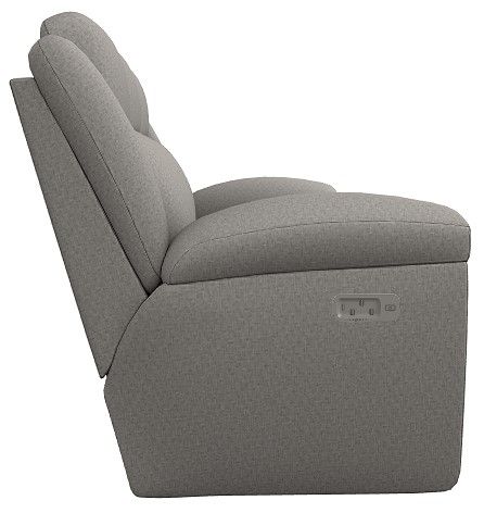 La-Z-Boy® Joel Stone Power Reclining Sofa with Headrest and Lumbar-2