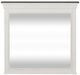 Liberty Furniture Allyson Park Wirebrushed White Crown Mirror-0
