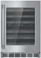 Thermador® Professional 24" Stainless Steel Wine Cooler-0
