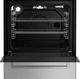 Beko 24" Stainless Steel Slide-In Gas Range-1