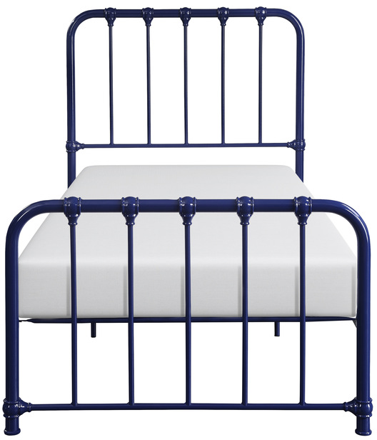 Homelegance® Bethany Blue Twin Platform Bed-2