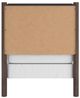Signature Design by Ashley® Pamytta Brown Twin Upholstered Panel Bed-4