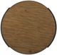 Hammary® Olmsted Rustic Oak Round Coffee Table with Black Base-4