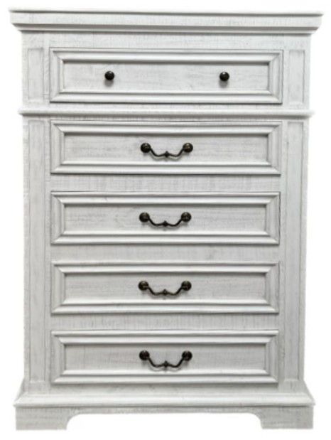Million Dollar Rustic Freedom Frosted White Chest-0