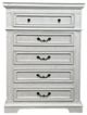Million Dollar Rustic Freedom Frosted White Chest-0