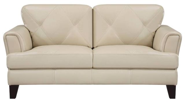 Homelegance® Thierry Cream Loveseat-2