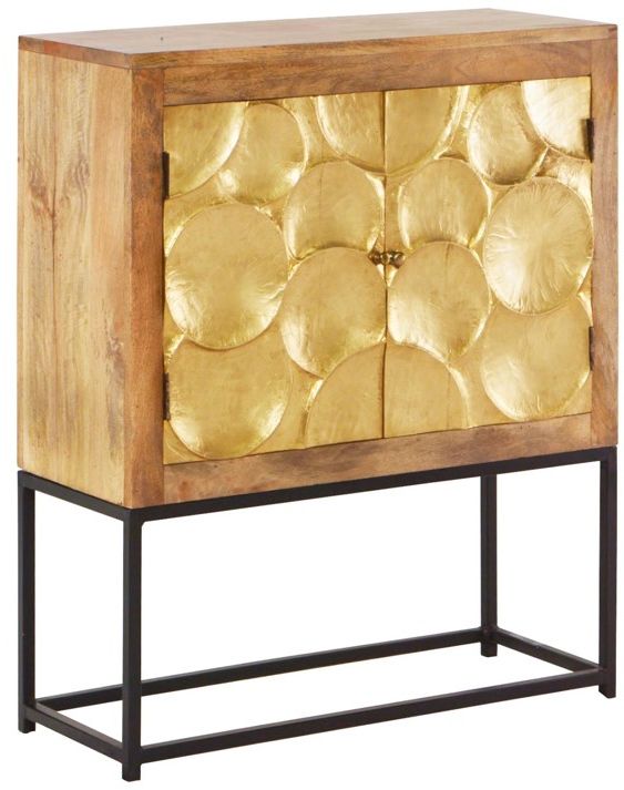 Jaipur Furniture Capiz Refinement Brown Cabinet-0