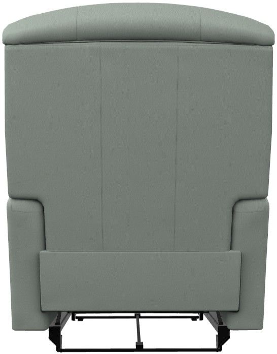 La-Z-Boy® Reed Seafoam Leather Manual Wall Recliner-4
