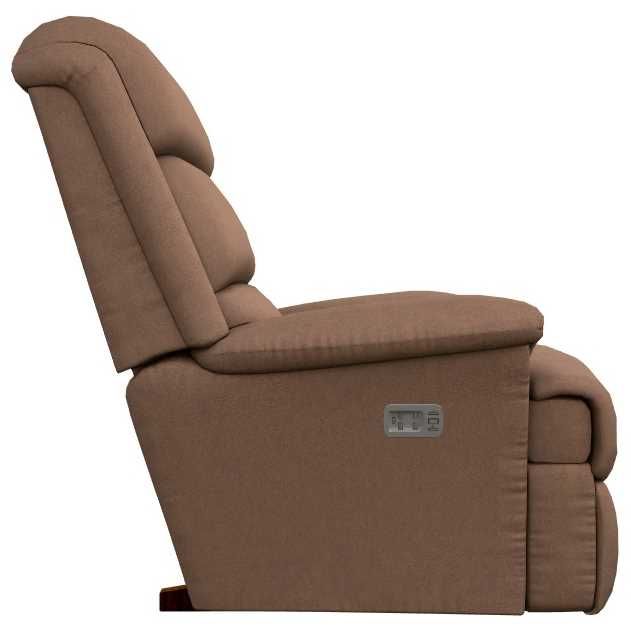 La-Z-Boy® Astor Chestnut Power Rocking Recliner with Headrest and Lumbar-2