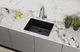 Elkay Quartz Classic® 4-Piece Black 24-5/8" x 18-1/2" x 9-1/2" Single Bowl Undermount Sink Set-2