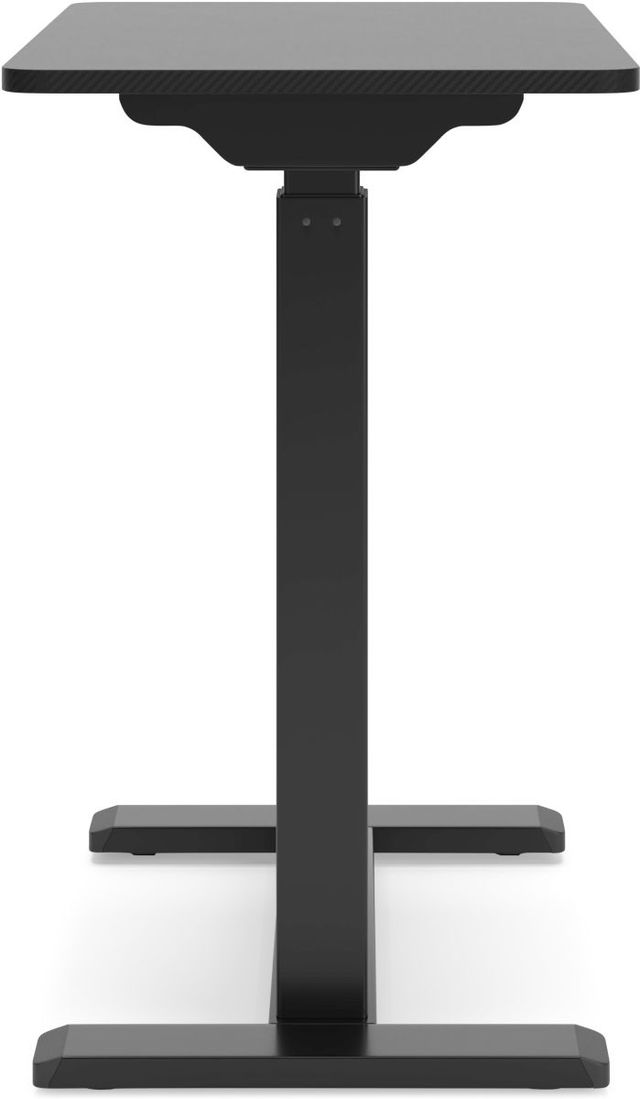 Signature Design by Ashley® Lynxtyn Black Adjustable Height Office Side Desk-4