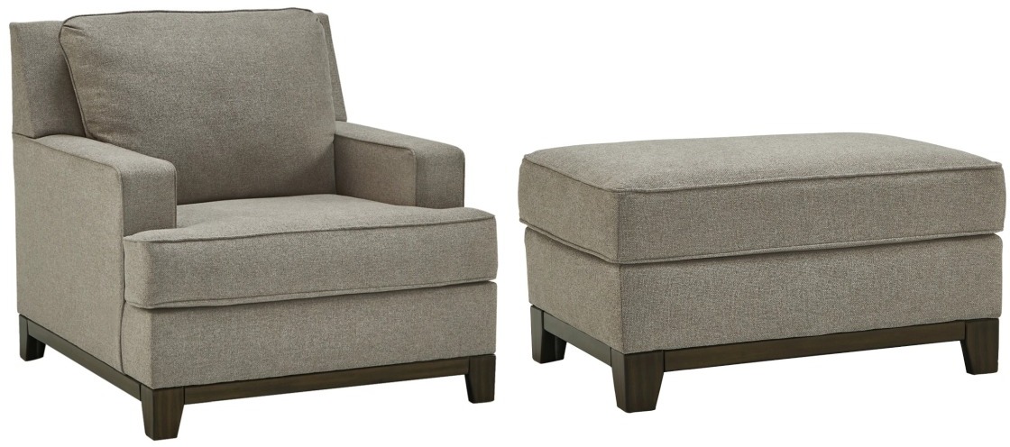Kaywood Ottoman - Granite Kaywood Ottoman - Granite