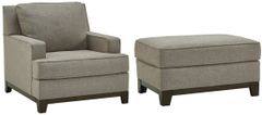 Signature Design by Ashley® Kaywood 2-Piece Granite Chair and Ottoman Set