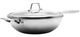 Kucht Professional Stainless Steel 3-Ply Wok with Lid-0
