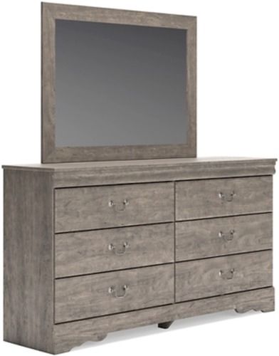 Signature Design by Ashley® Bayzor Gray Dresser and Mirror Set-0