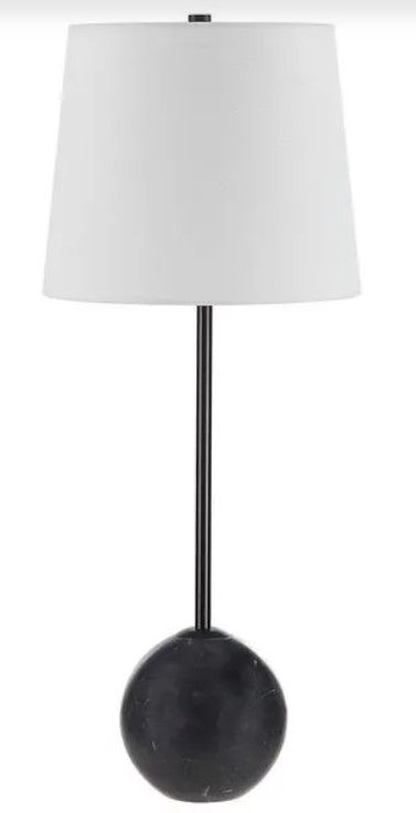 Renwil® Bangor 2-Piece Matte Black Table Lamp-1