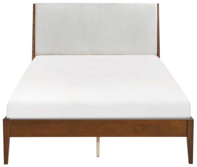 Homelegance® Jasper Chestnut/Light Gray Full Platform Bed-3