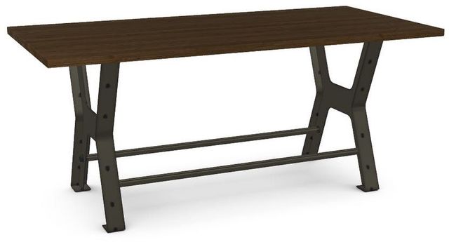 Amisco Customizable Parade 36" Solid Ash Long Counter Height Table-0