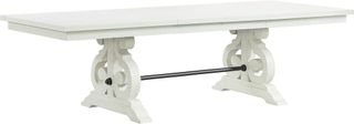 Elements International Stone White Dining Table