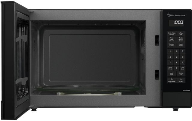 Panasonic® 1.2 Cu. Ft. Black Countertop Microwave-2
