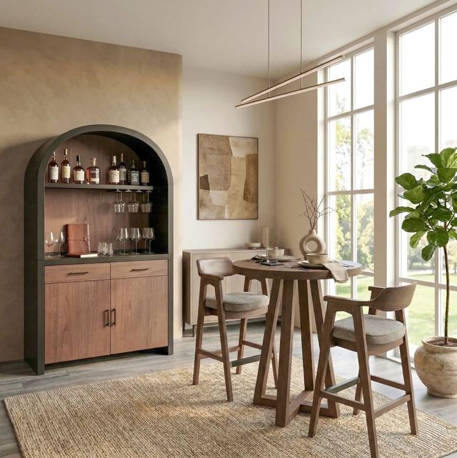 Sunny Designs™ Black Magic/Cinder Arch Coffee/Wine Bar-1