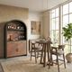 Sunny Designs™ Black Magic/Cinder Arch Coffee/Wine Bar-1