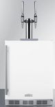 Summit® Commercial 24" White Built In Nitro-Infused Coffee Kegerator-0