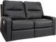 Decor-Rest® Furniture LTD Customizable 8505 Reclining Loveseat with Headrest and Lumbar-0