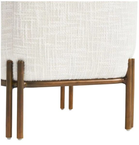 Renwil® Meline Ivory Accent Stool-3