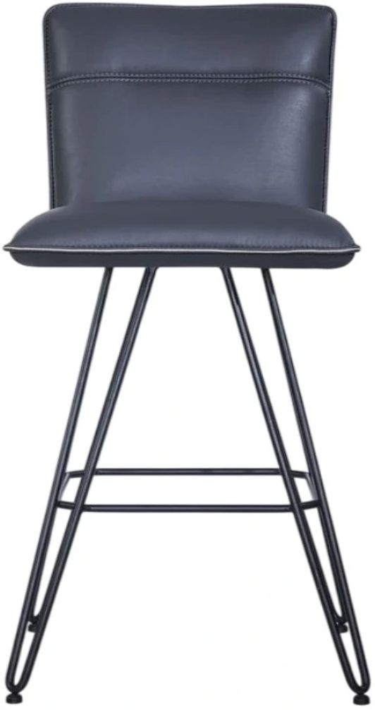 Modus Furniture Crossroads Demi Cobalt Swivel Bar Stool-2