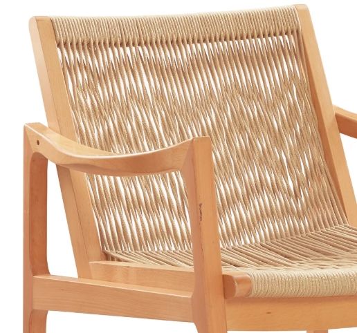 Powell® Rowan Natural Woven Rocking Chair-1