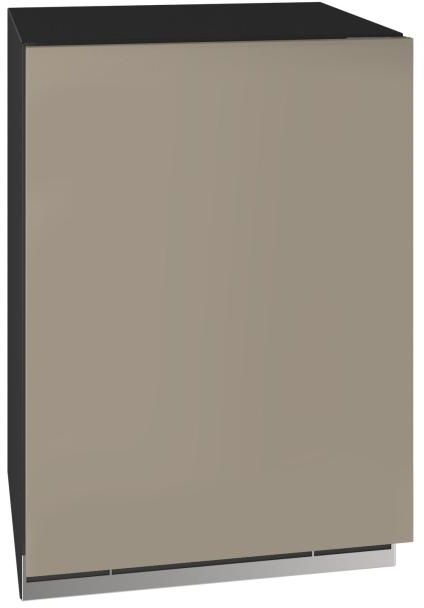 U-Line®  Home Collection 24" 5.1 Cu. Ft. Panel Ready Wine Refrigerator with Solid Door-1