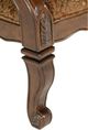 Michael Amini® Windsor Court® Gold/Vintage Fruitwood Arm Chair-3