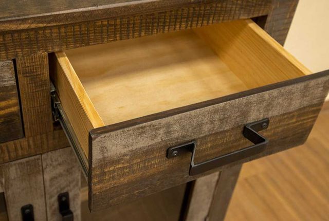 International Furniture Direct Loft Brown Server-3