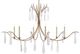 Currey & Company Marshallia Rustic Gold Chandelier-0