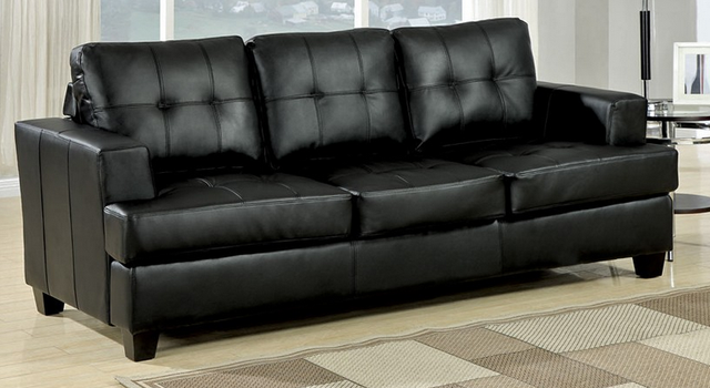 Coaster® Samuel Black Sofa-0