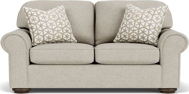 Flexsteel® Preston Silver Driftwood Loveseat-1
