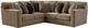 Jackson Furniture Carlsbad 2-Piece Carob Sectional Set-0