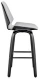 Armen Living Arabella Gray Bar Stool-1