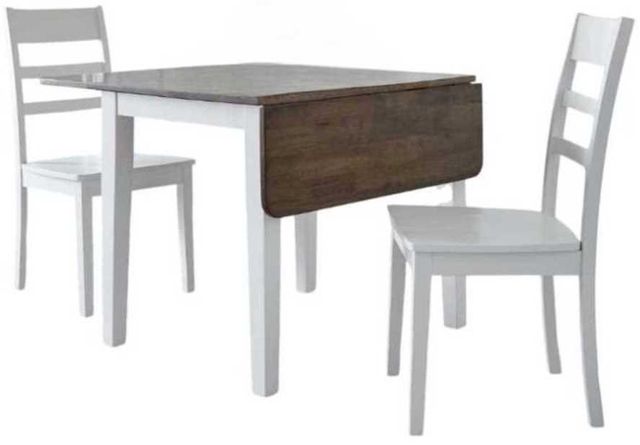 Liberty Furniture Landale 3-Piece Chestnut/White Dining Set-0