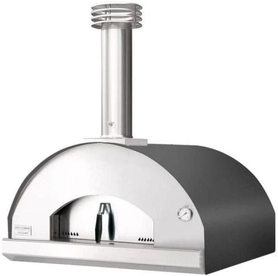 Fontana Forni Marinara 39" Gray Pizza Oven -0