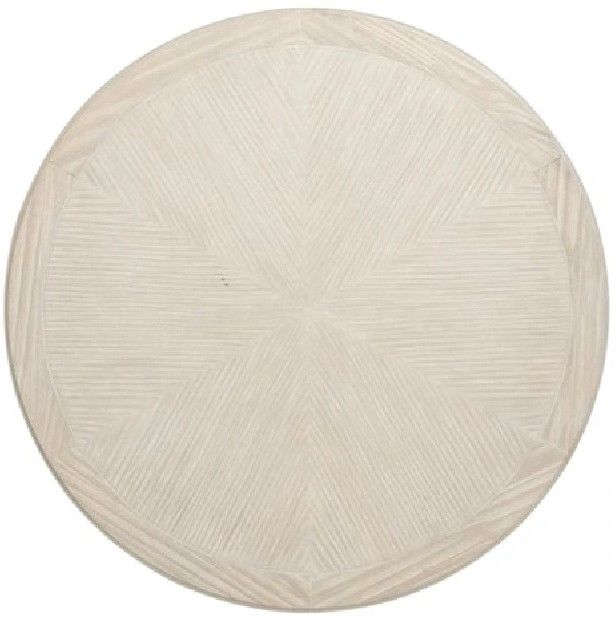 Magnussen Home® Bostwick Coconut Cream Round Cocktail Table-3