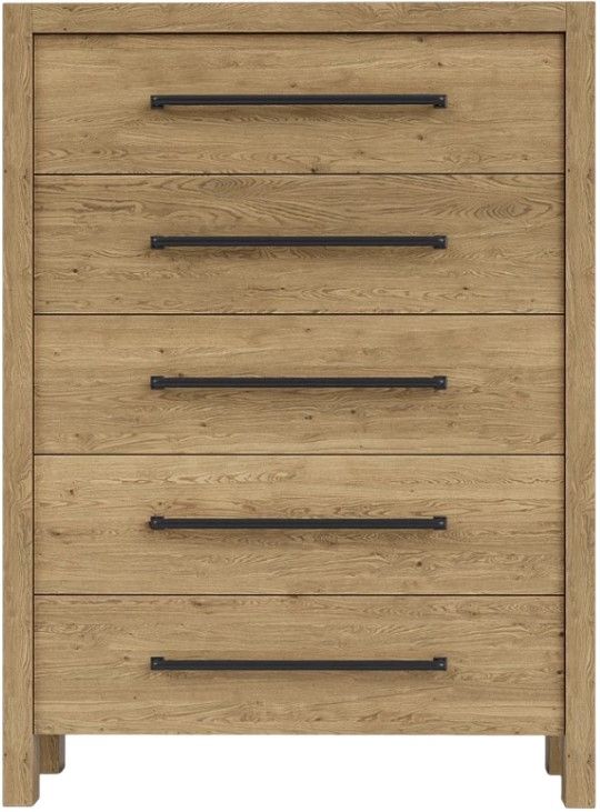 Riverside Furniture Davie Pale Oak 5-Drawer Chest-1