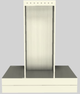 Vent-A-Hood® K Series 30" Biscuit Contemporary Wall Mounted Range Hood-4