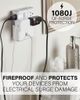Sanus® White On-Wall Surge Protector-5