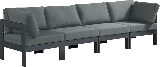 Meridian Furniture Nizuc Grey Outdoor Patio Modular Sofa-0