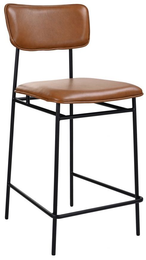 Moe's Home Collection Sailor Brown Counter Stool-1