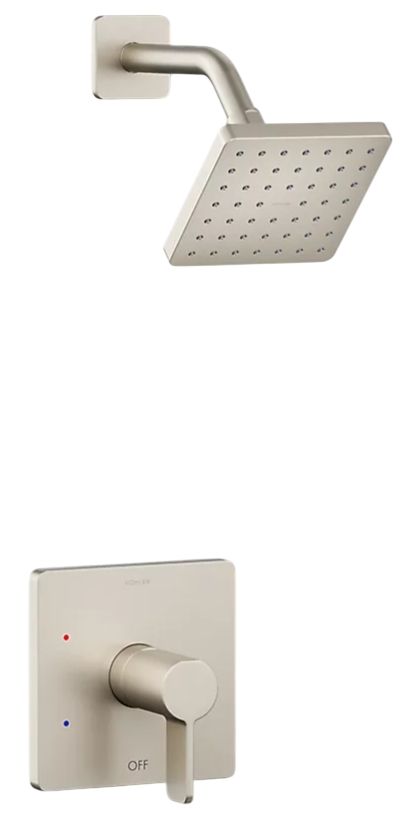 KOHLER® Parallel® Rite-Temp® Vibrant Brushed Nickel 2.5 GPM Shower Trim Kit-0